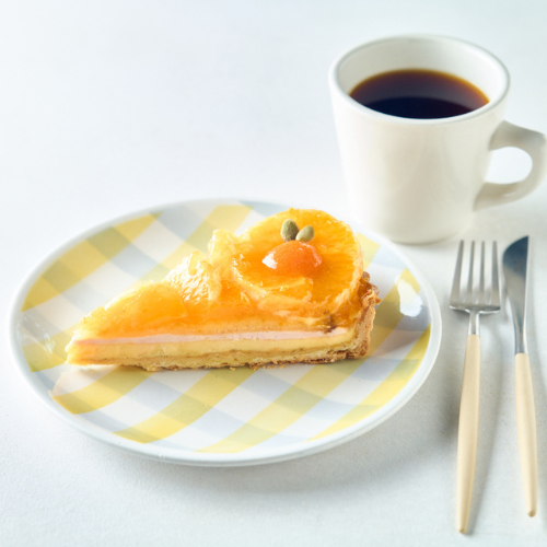 柑橘のタルト