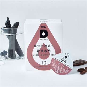 【ポイント10％】UCC DRIP POD 鑑定士の誇り 炭焼珈琲 12P