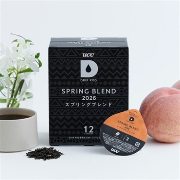 【ポイント10％】UCC DRIP POD スプリングブレンド 2026 12P
