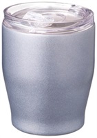 フタ付き真空ステンレス タンブラー（ブルー）