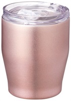 フタ付き真空ステンレス タンブラー（ピンク）