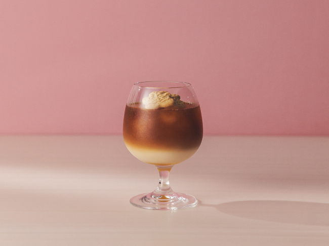 メープルアーモンドミルクコーヒー